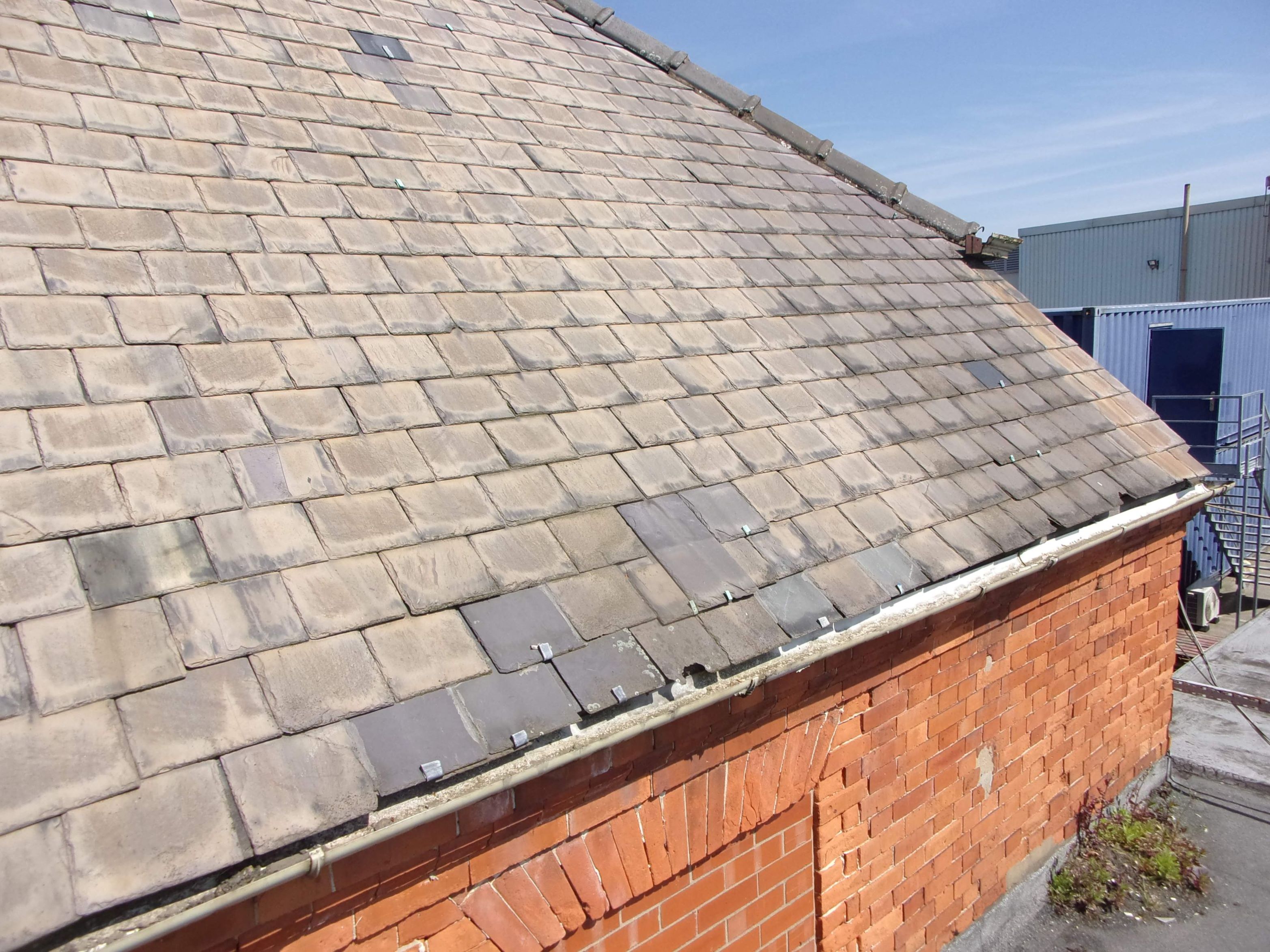 pitched roof