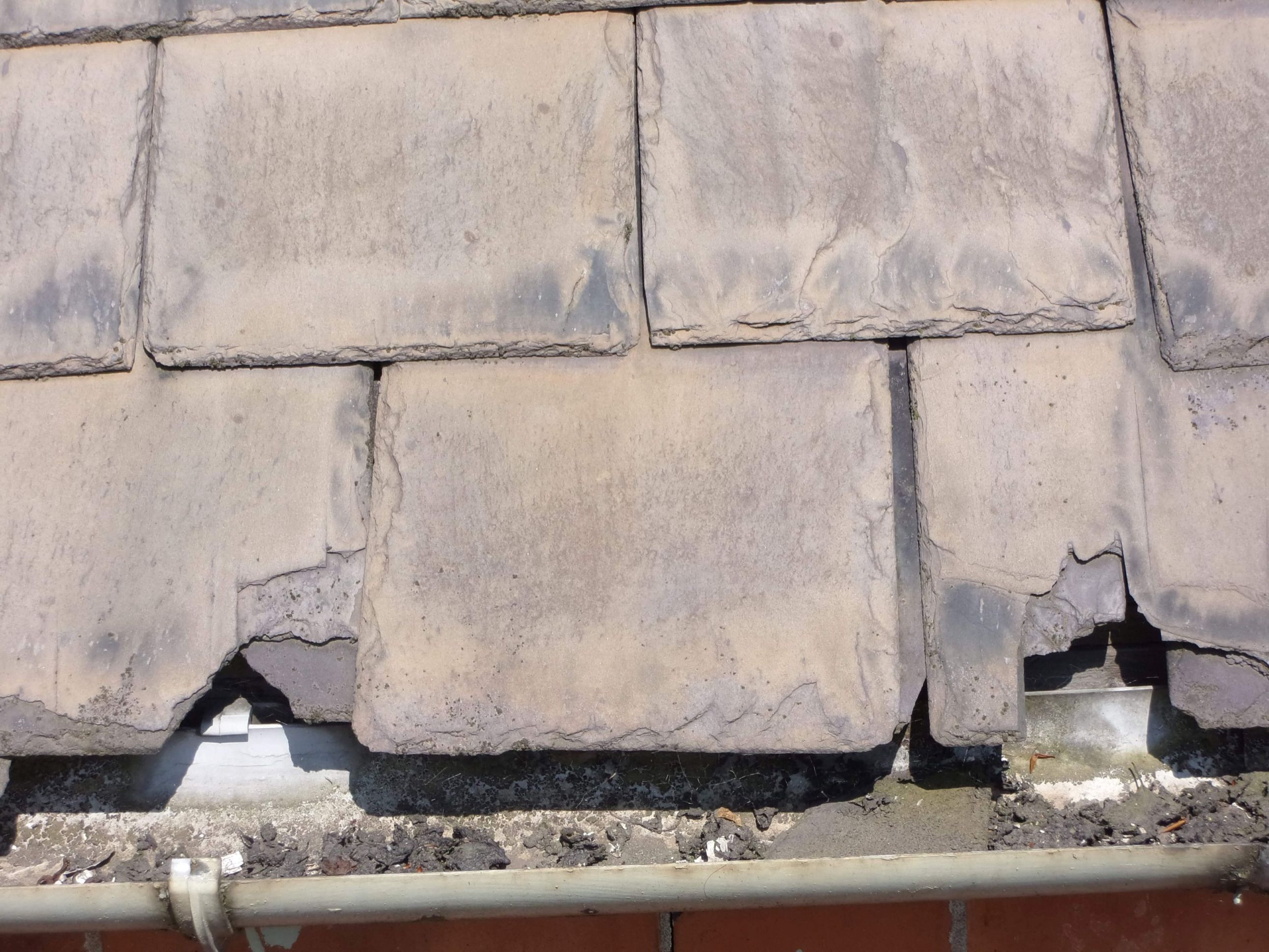 broken tiles