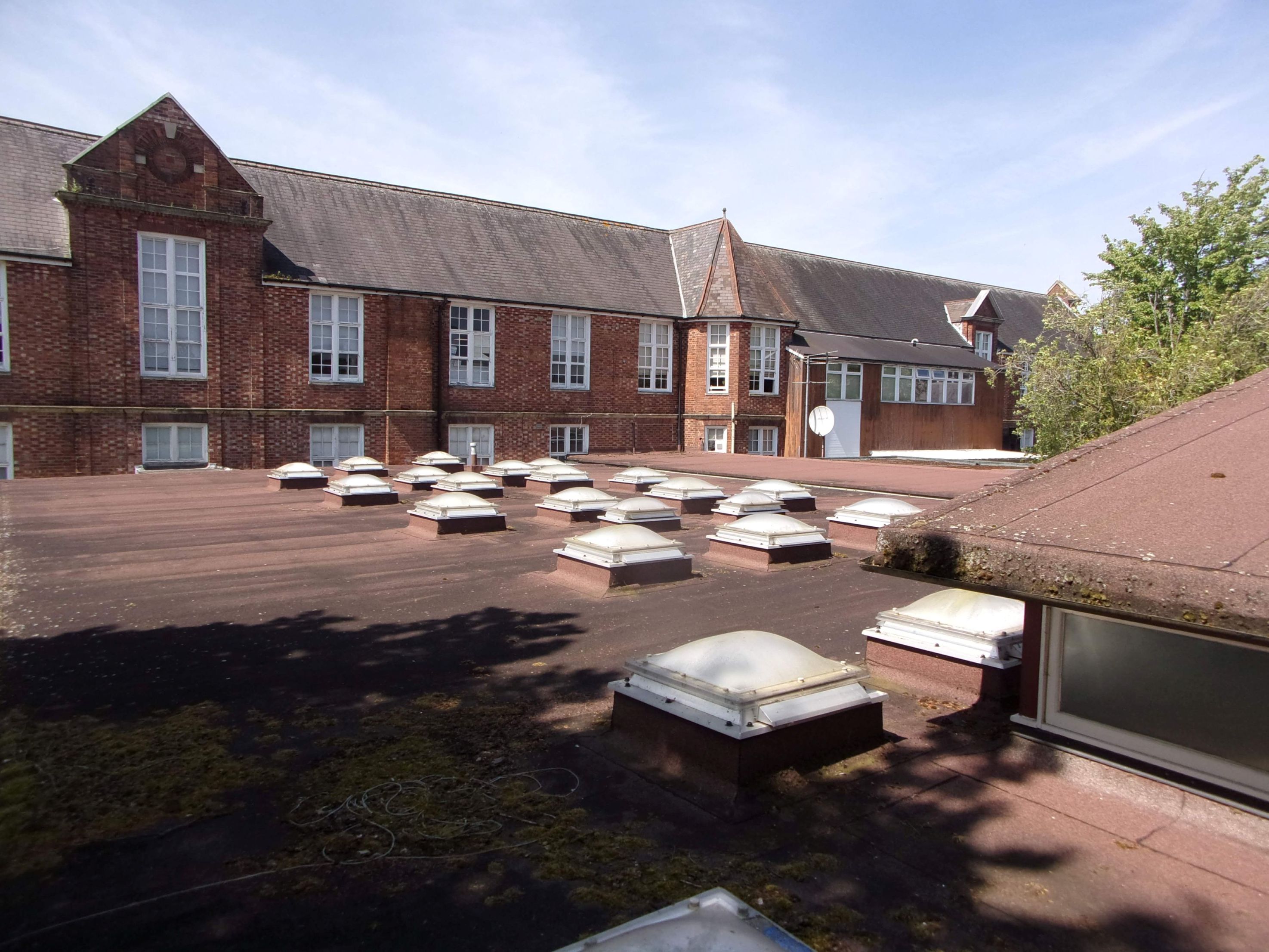 flat roof overview