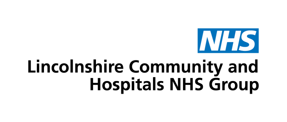 NHS logo with text that is not fully legible against the dark background