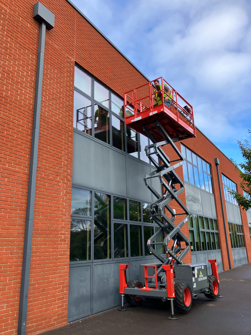 Endoscopic surveying used to inspect within a building structure